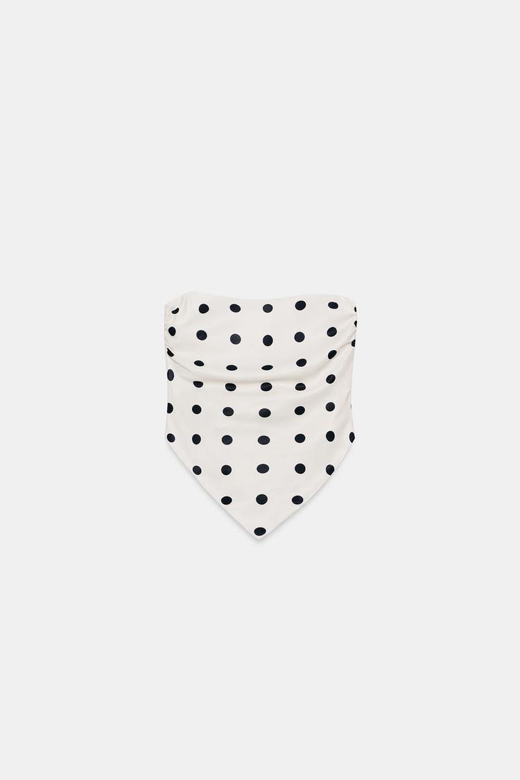Capri Polka Dot Satin Matching Set