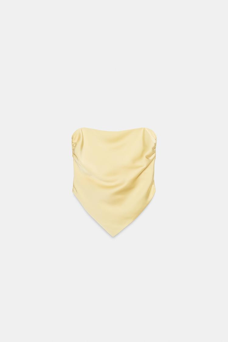 Positano Lemon Satin Matching Set
