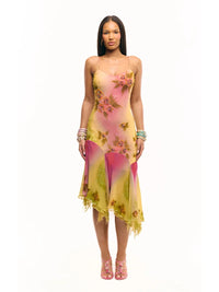 Amore Sunset Midi Dress - Floral Multi