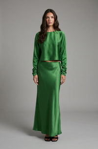 Aurelia Satin Two Piece Set
