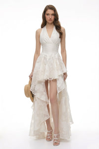 Aurielle Floral High Low Dress