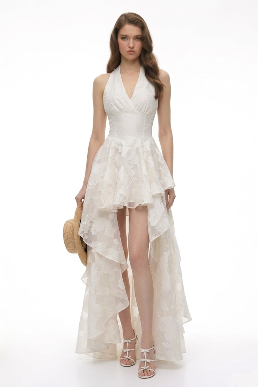 Aurielle Floral High Low Dress