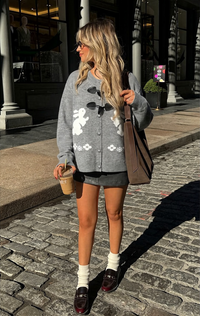Bunny Love Toggle Knit Cardigan