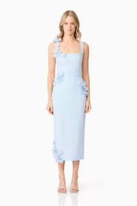 Aurelia 3D Floral Midi Dress