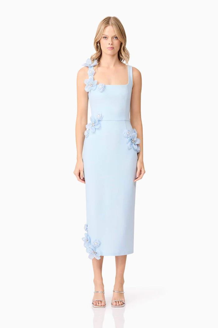 Aurelia 3D Floral Midi Dress
