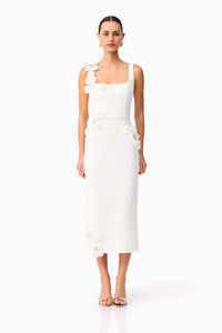Aurelia 3D Floral Midi Dress