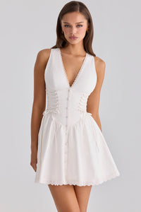 Elodie Broderie Anglaise Mini Dress