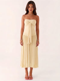 Yeona Ruched Top & Skirt Set