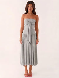 Yeona Ruched Top & Skirt Set