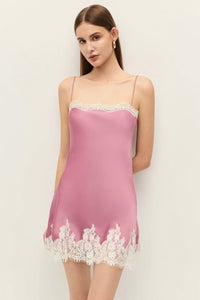 Livia Satin Slip Mini Dress
