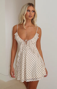 Lola Polka Dot Mini Dress
