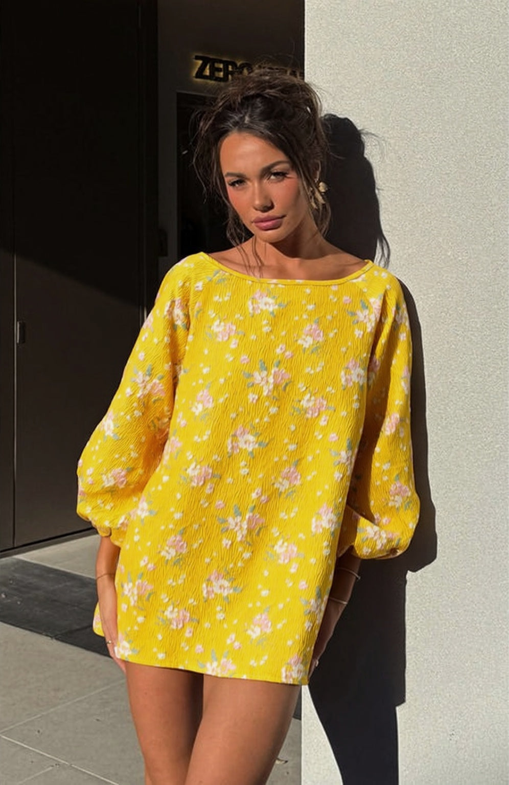 Luna Floral Mini Dress