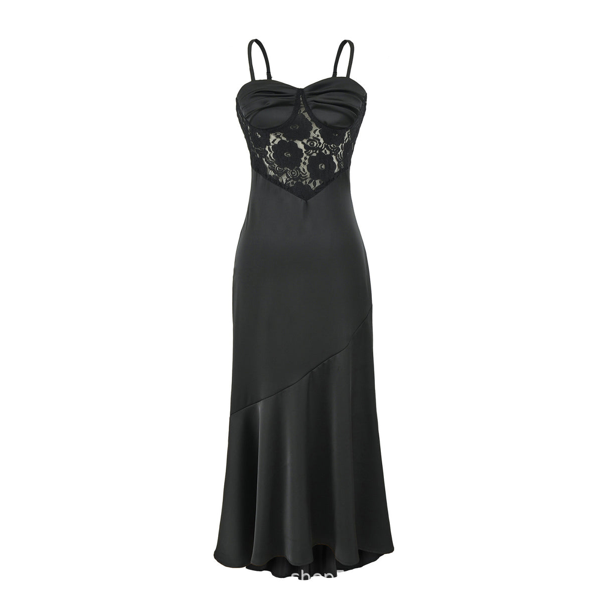 Isola Satin Corset Maxi Dress