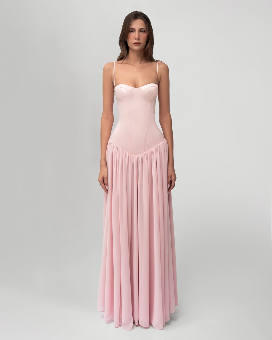 Rosalie Corset Maxi Dress