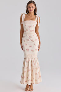 Rosalie Floral Mermaid Maxi Dress